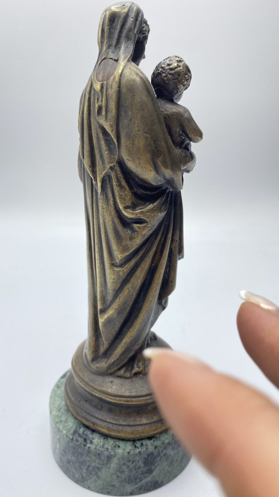 MADONNA CON BAMBINO, XIX sec - immagine 7