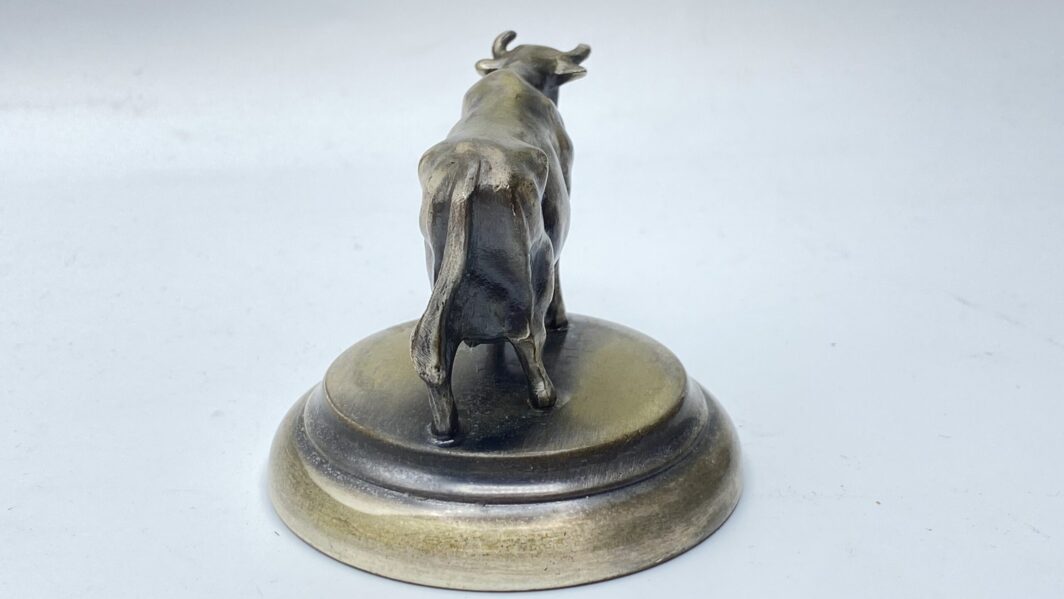 GIOCATTOLO VITTORIANO IN BRONZO FINE XIX sec. - immagine 5
