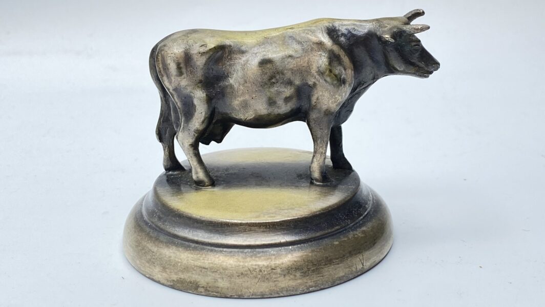 GIOCATTOLO VITTORIANO IN BRONZO FINE XIX sec. - immagine 4