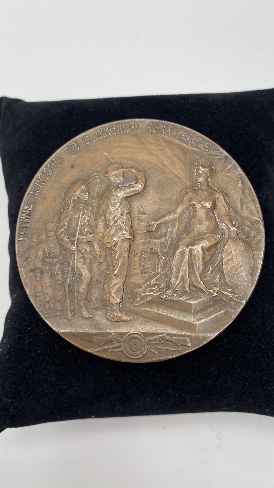 MEDAGLIA ‘’IV GARA DI TIRO A SEGNO’’ ROMA, ANNO 1902 - immagine 2