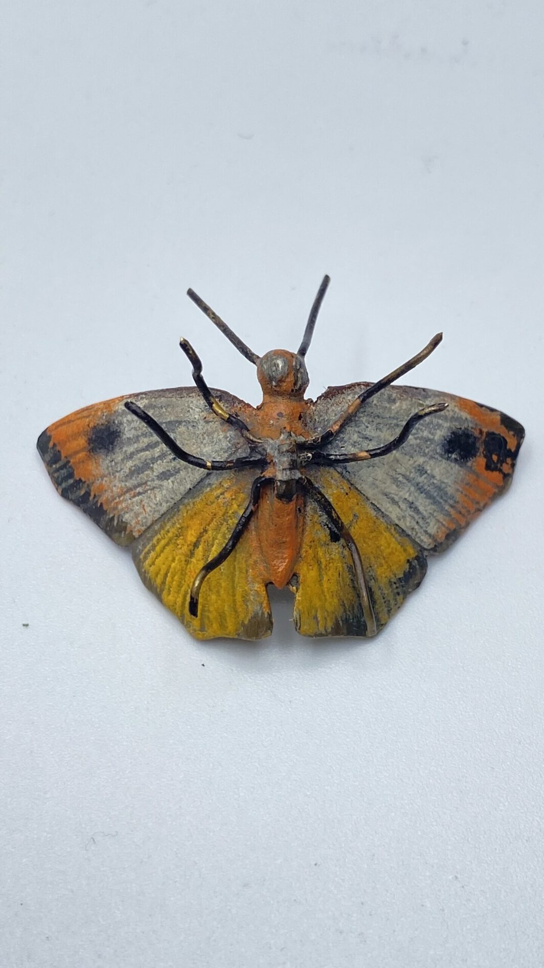 FARFALLA IN BRONZO, FONDERIA ‘’BERGMANN’’ XIXsec. - immagine 5