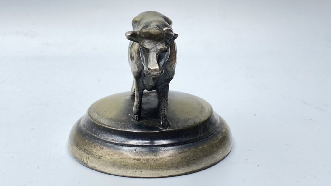 GIOCATTOLO VITTORIANO IN BRONZO FINE XIX sec. - immagine 3