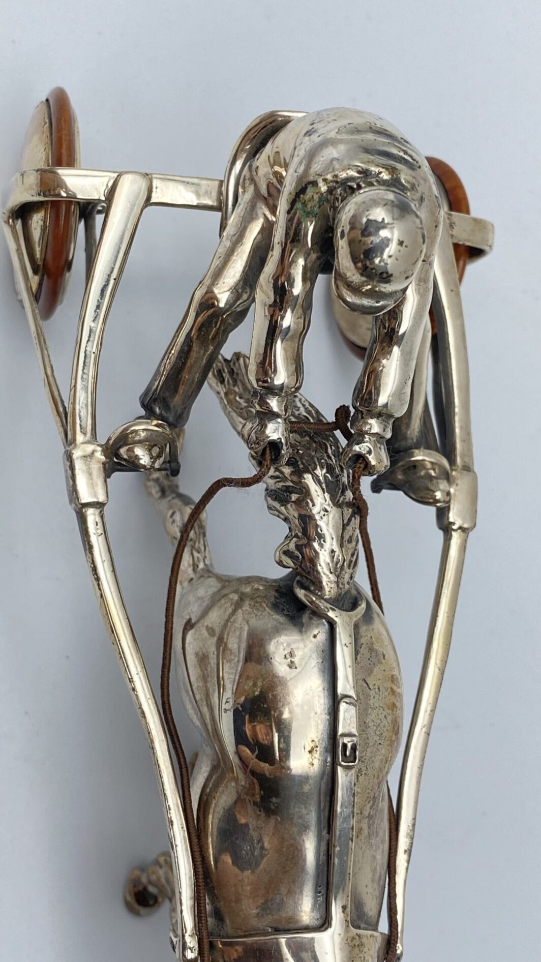 SULKY IN ARGENTO. VINTAGE ANNI ‘70 - immagine 7
