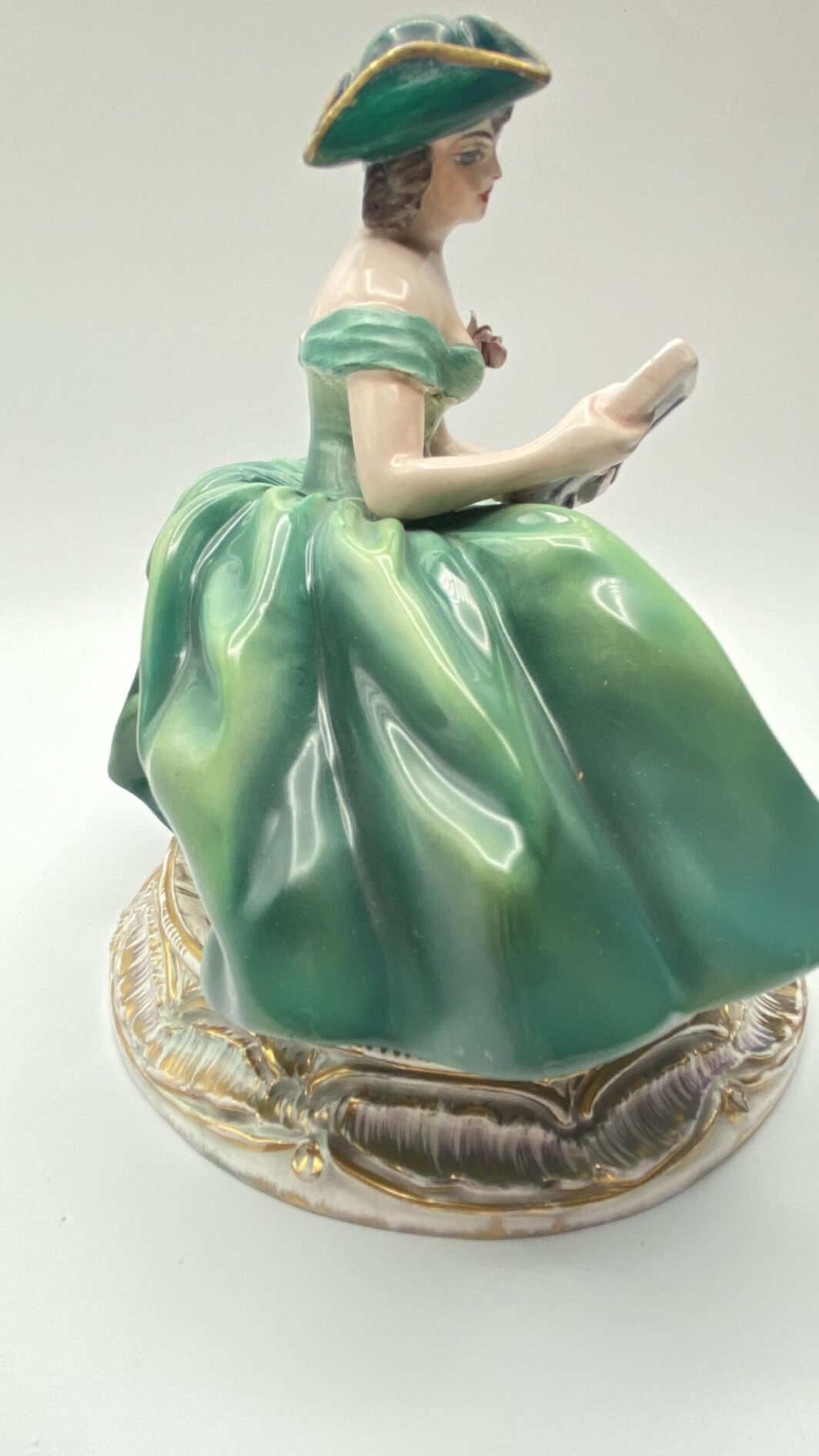 FIGURINA IN PORCELLANA FIRMATA GUIDO CACCIAPUOTI 1930-1939 - immagine 6
