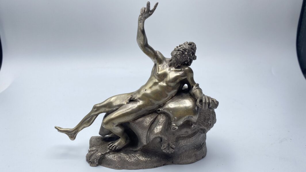 SATIRO EBBRO, ARGENTO XIX sec. - immagine 2