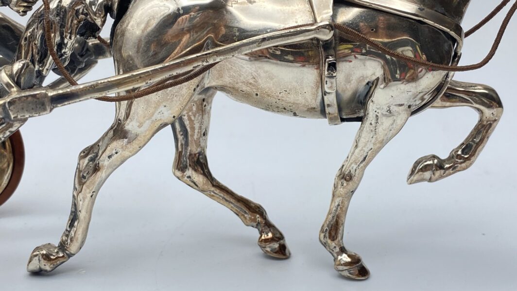 SULKY IN ARGENTO. VINTAGE ANNI ‘70 - immagine 12