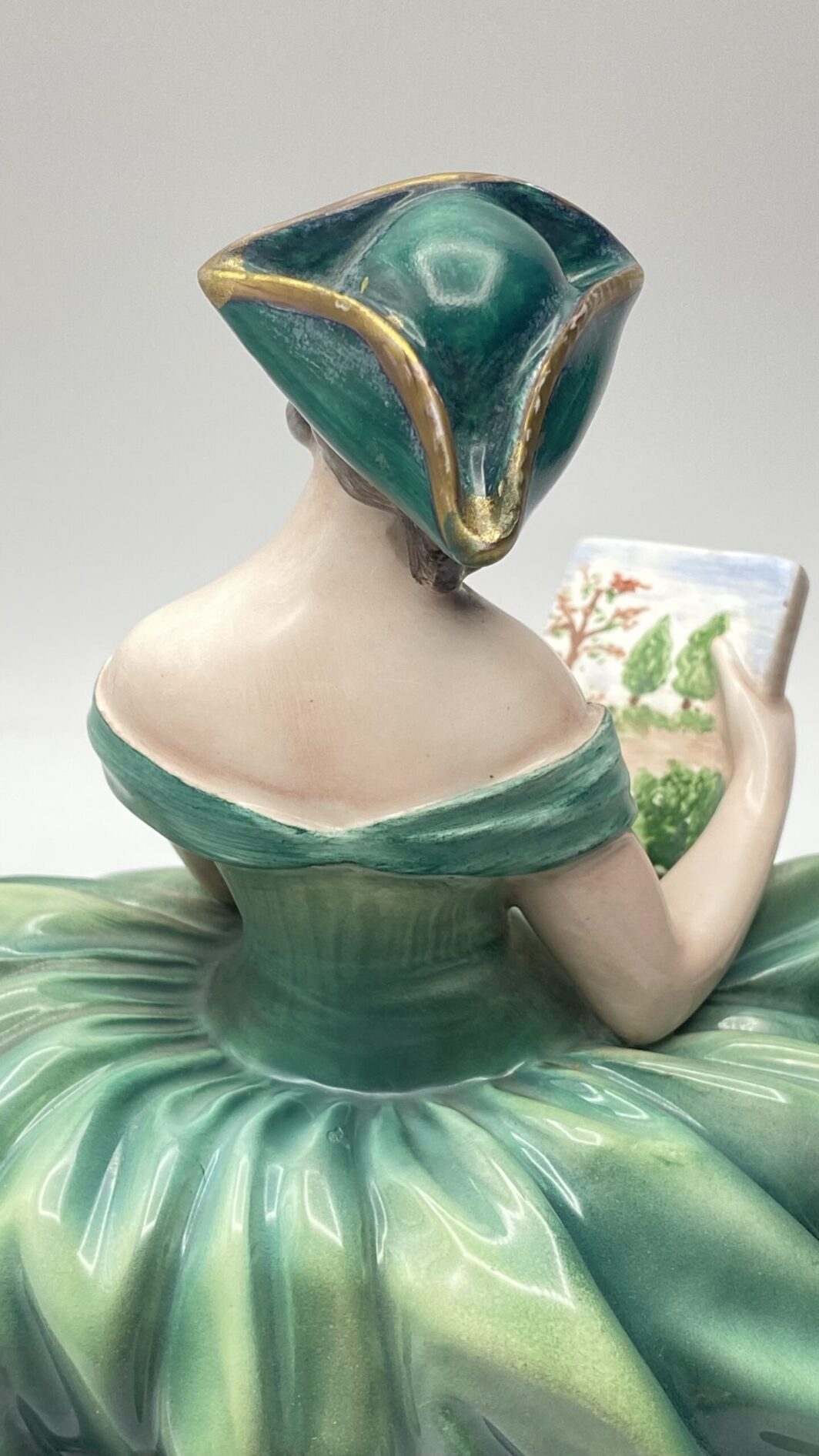 FIGURINA IN PORCELLANA FIRMATA GUIDO CACCIAPUOTI 1930-1939 - immagine 8