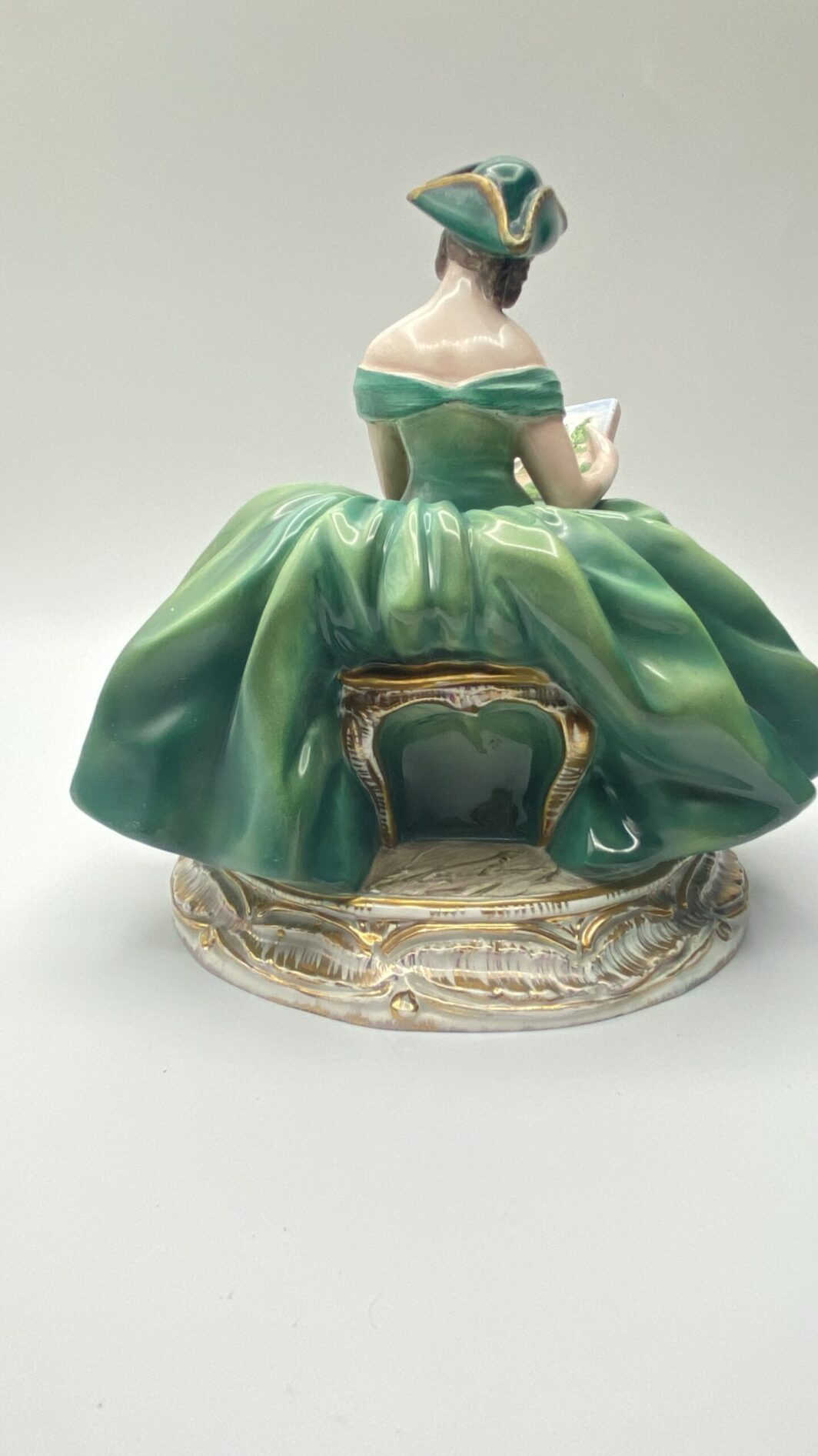 FIGURINA IN PORCELLANA FIRMATA GUIDO CACCIAPUOTI 1930-1939 - immagine 5
