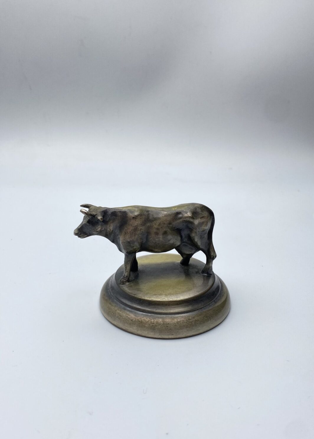 GIOCATTOLO VITTORIANO IN BRONZO FINE XIX sec.