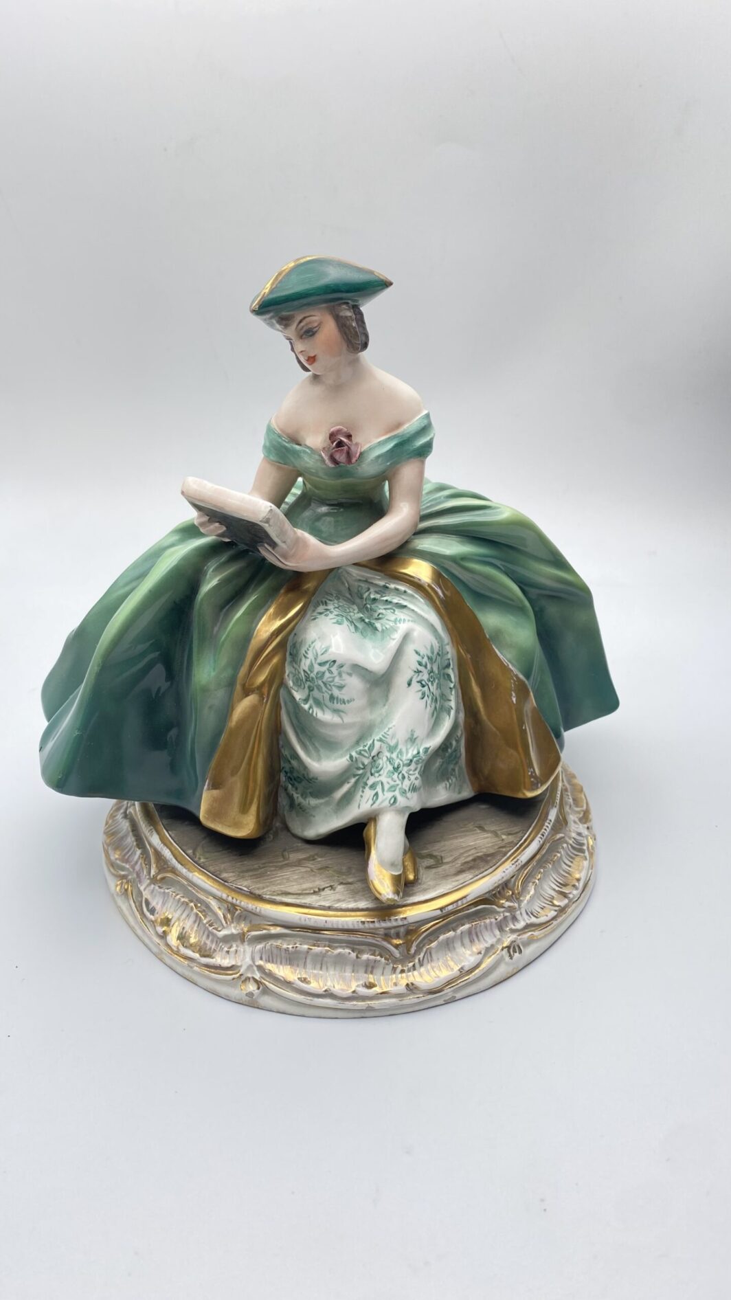 FIGURINA IN PORCELLANA FIRMATA GUIDO CACCIAPUOTI 1930-1939 - immagine 18