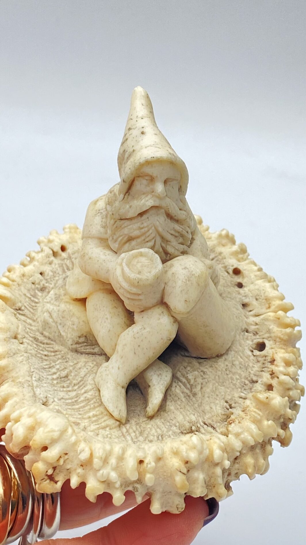 SCULTURA IN CORNO. XIX sec. - immagine 3