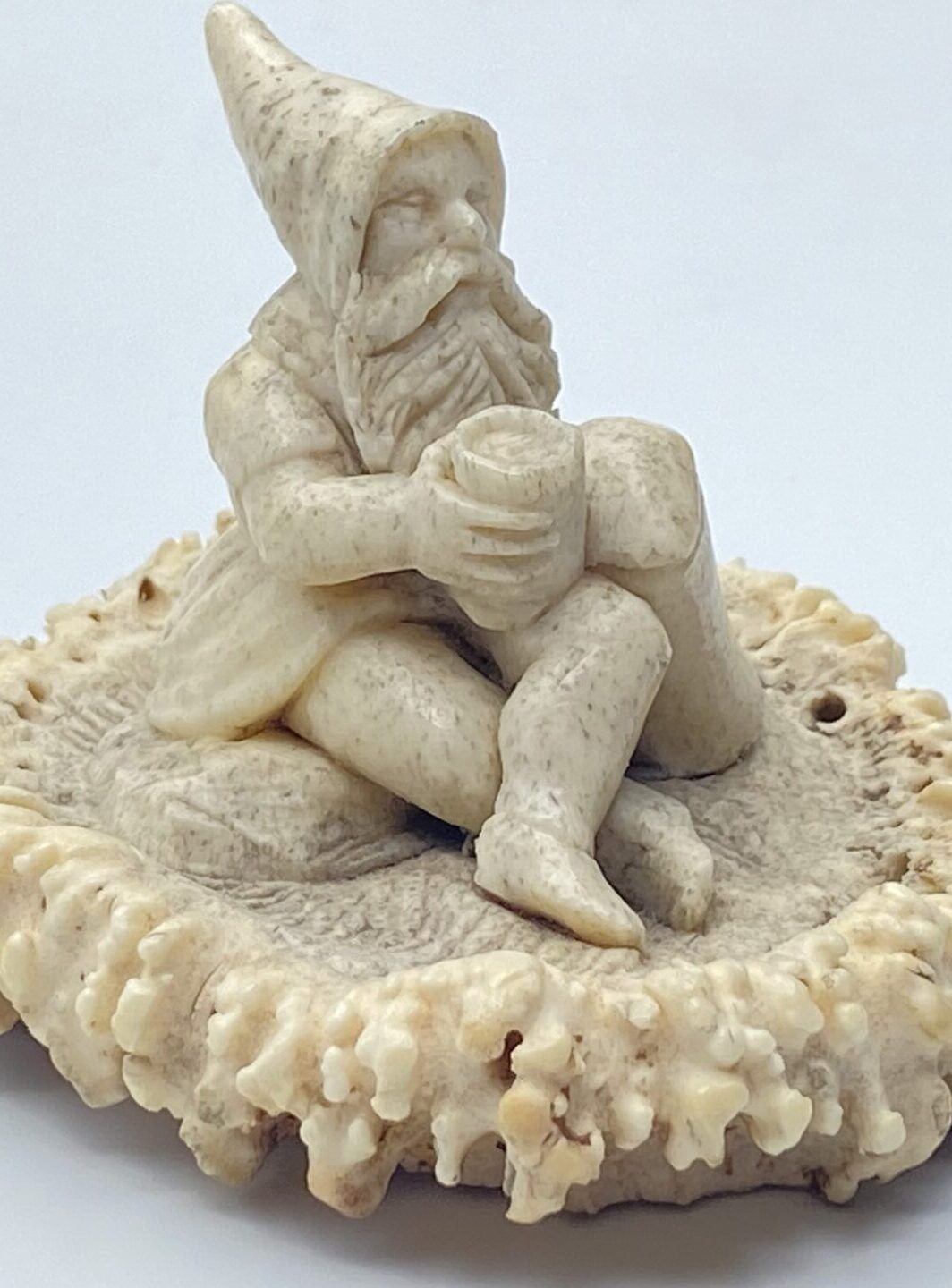 SCULTURA IN CORNO. XIX sec.