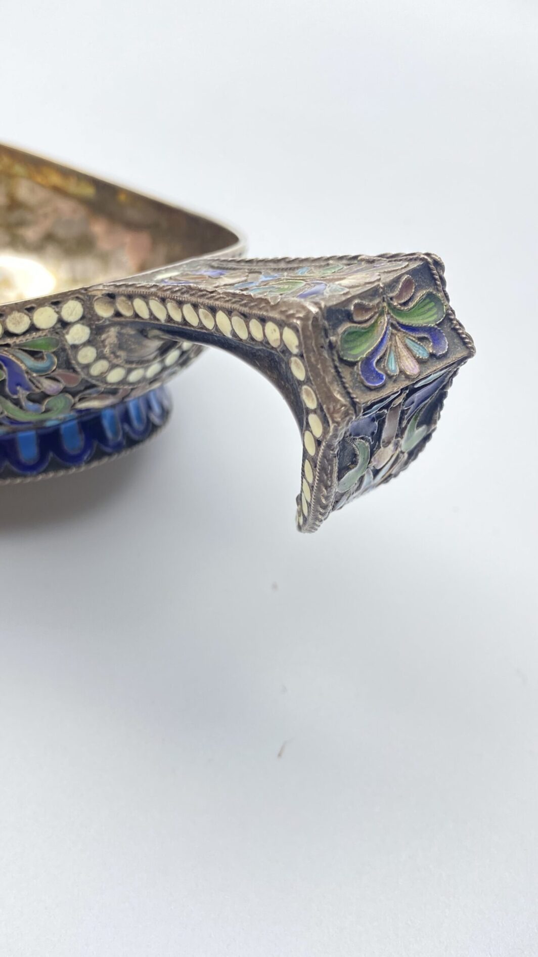 KOVSH IN ARGENTO. RUSSIA XIX sec - immagine 4