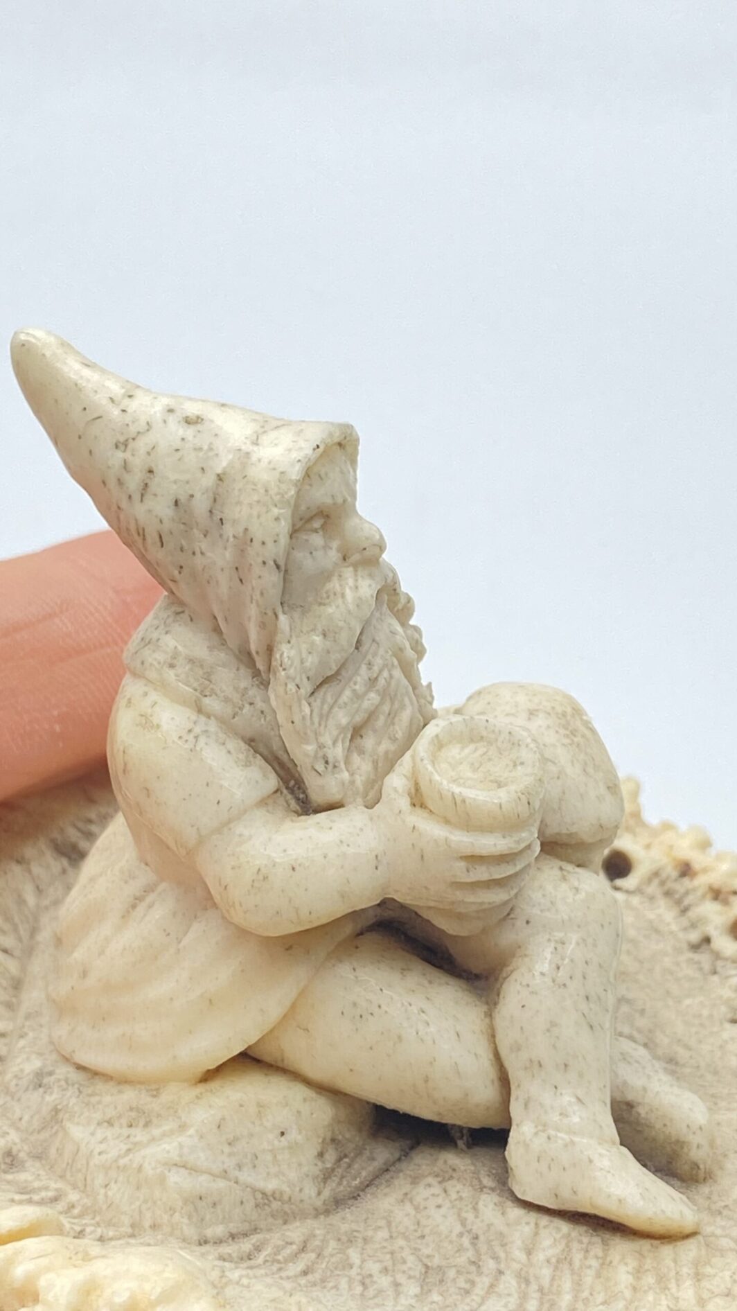 SCULTURA IN CORNO. XIX sec. - immagine 8