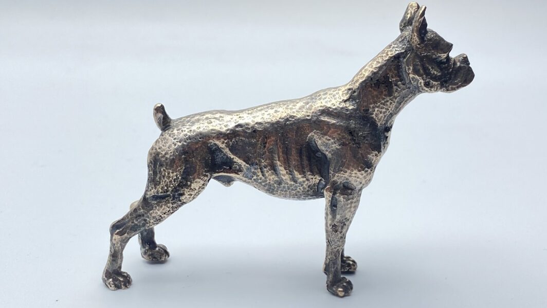 CANE IN ARGENTO. XX sec. - immagine 4
