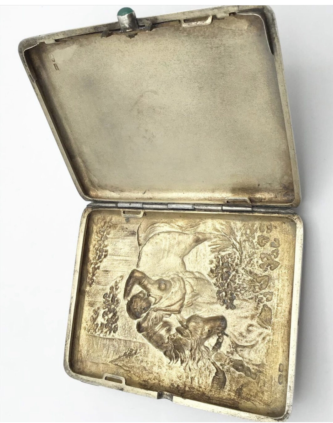 PORTASIGARETTE IN ARGENTO. RUSSIA XIX sec. - immagine 4