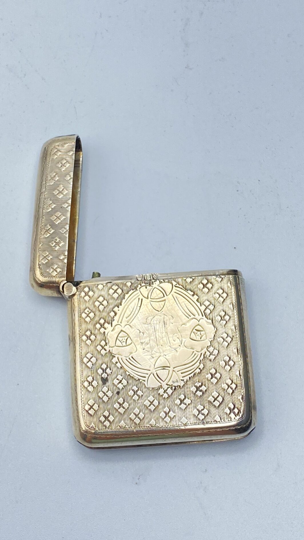 PORTAFIAMMIFERI IN ARGENTO. GERMANIA XIX sec. - immagine 6