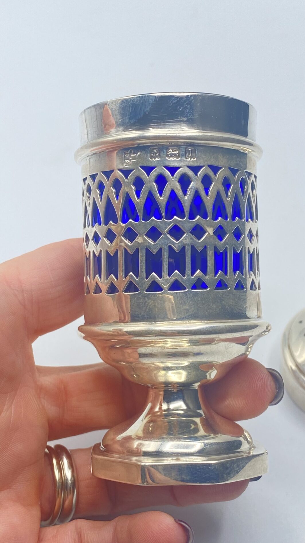 SALIERA IN ARGENTO. ANNO 1910. - immagine 7