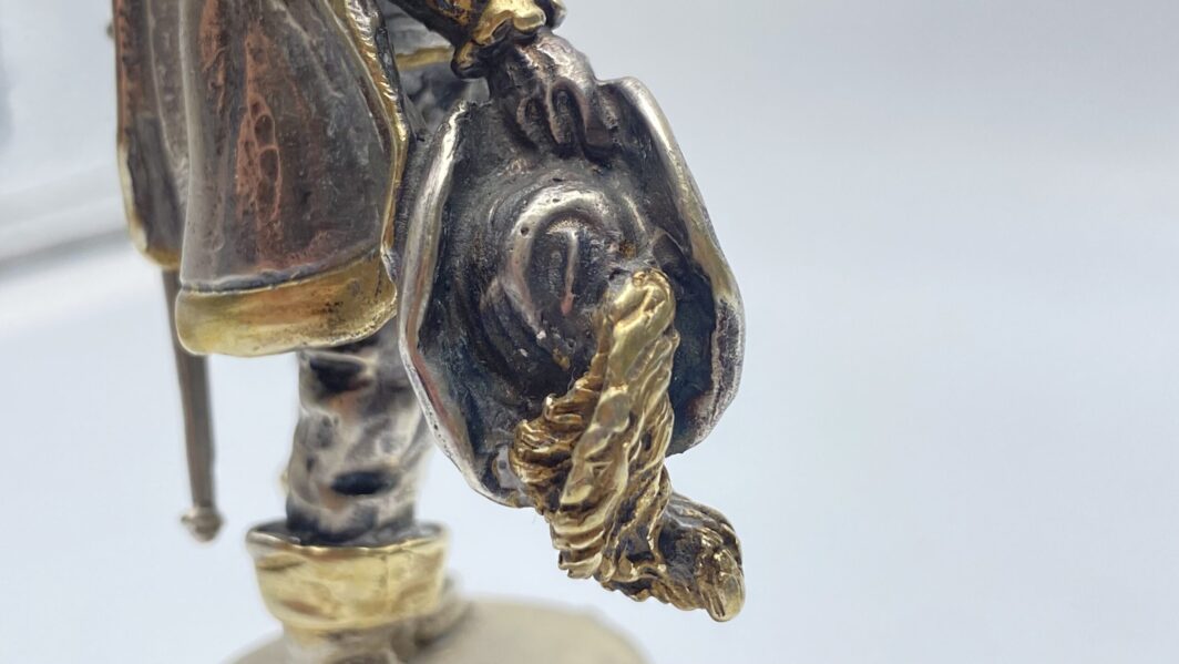 MOSCHETTIERE ARAMIS IN ARGENTO MASSICCIO. XX sec. - immagine 10