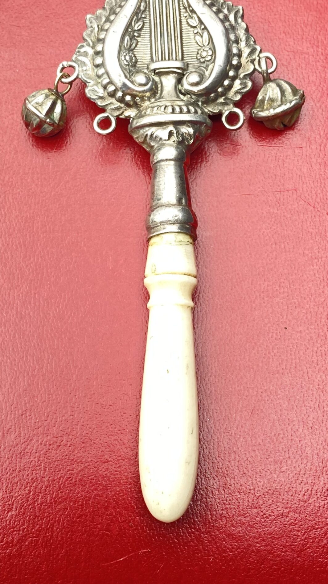 ARGENTO XVIII SECOLO. BABY RATTLE. - immagine 8