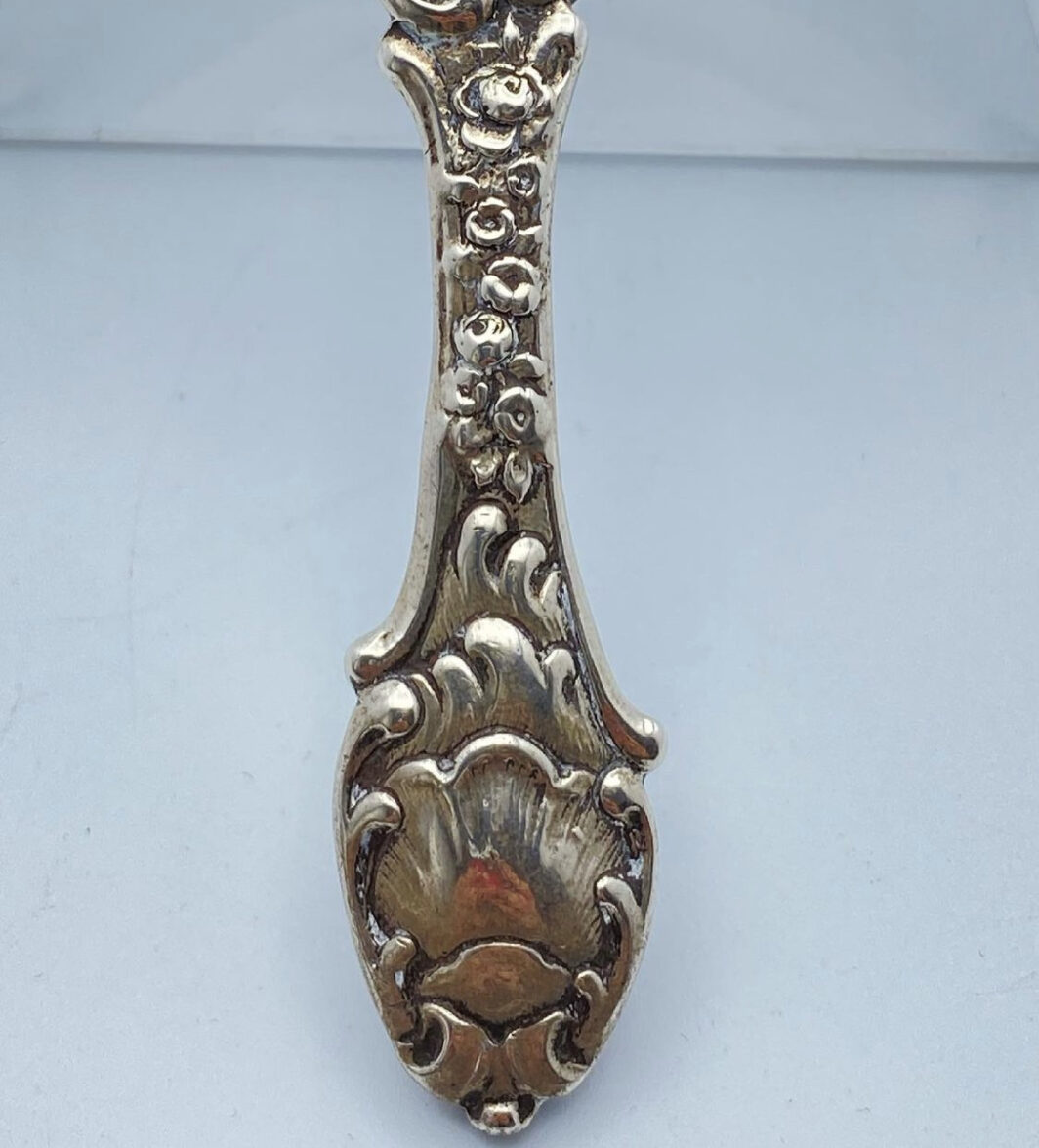 SPECCHIO DA TOELETTA IN ARGENTO. XVIII sec. - immagine 8