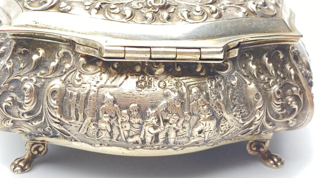 PORTAGIOIE IN ARGENTO. OLANDA, ANNO 1814 - immagine 10
