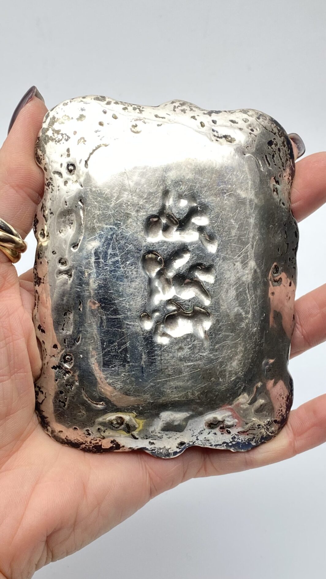PICCOLO PIATTO IN ARGENTO. OLANDA, XIX sec. - immagine 5