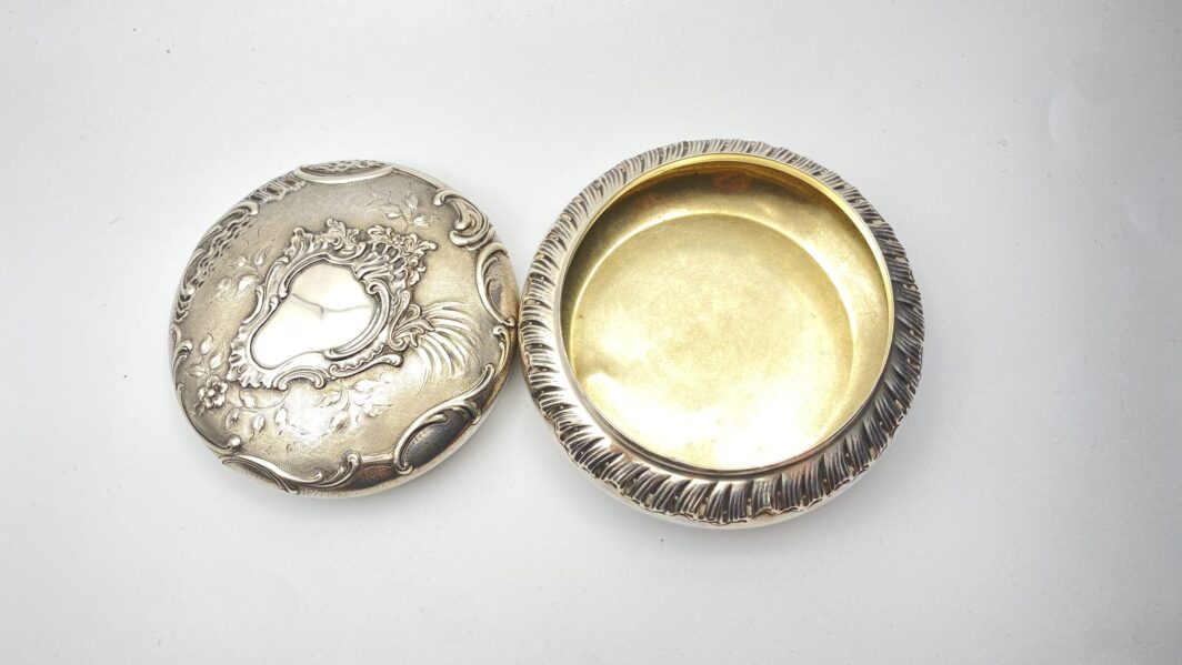 SCATOLA IN ARGENTO.FRANCIA XIX sec. - immagine 4