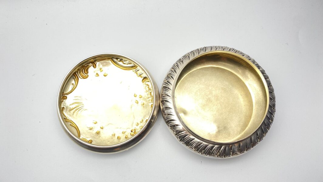 SCATOLA IN ARGENTO.FRANCIA XIX sec. - immagine 5