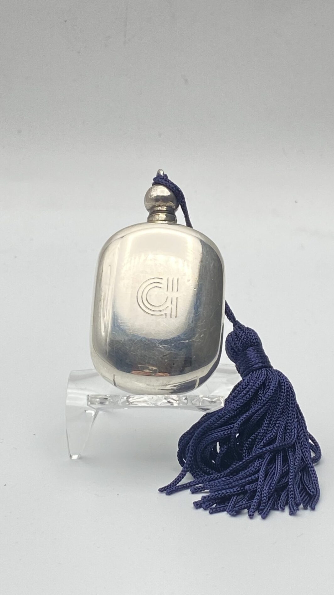 PORTAPROFUMO IN ARGENTO. ART DECO - immagine 4