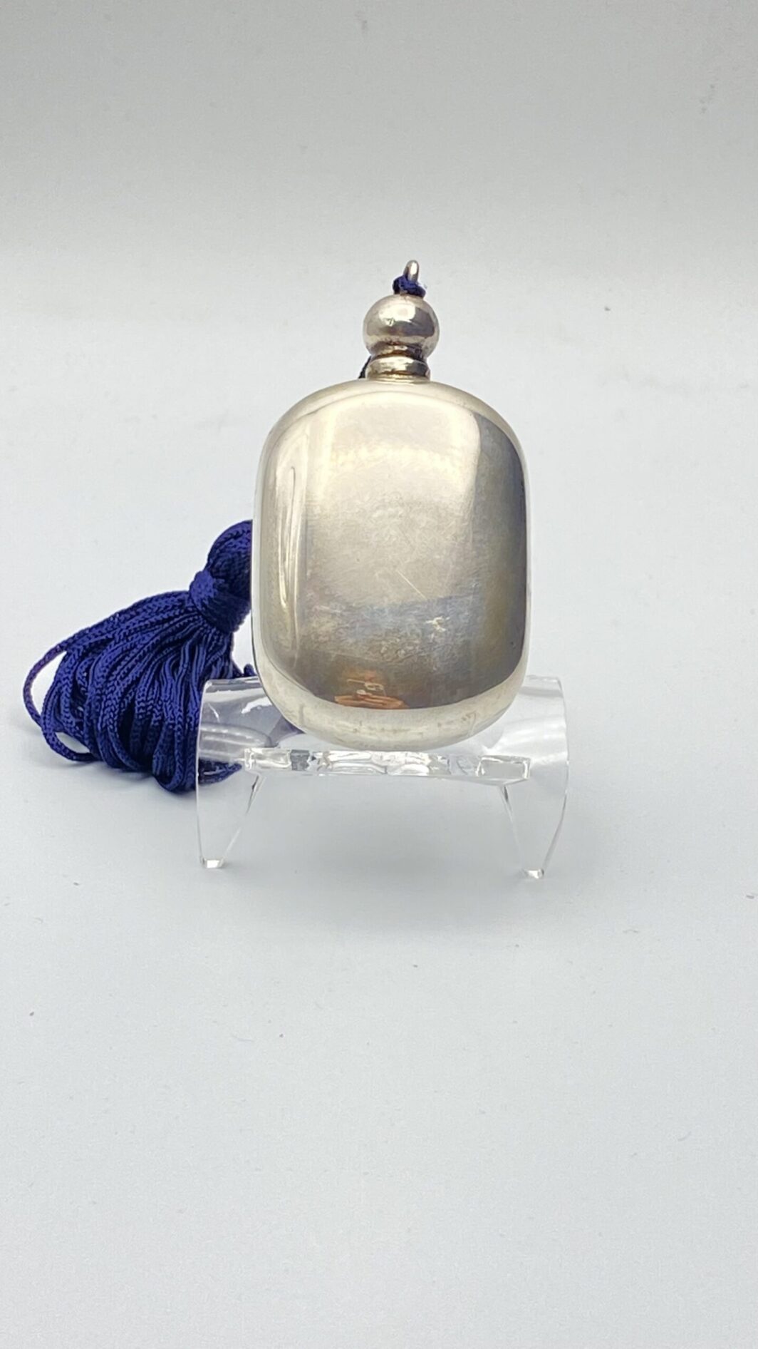 PORTAPROFUMO IN ARGENTO. ART DECO - immagine 5