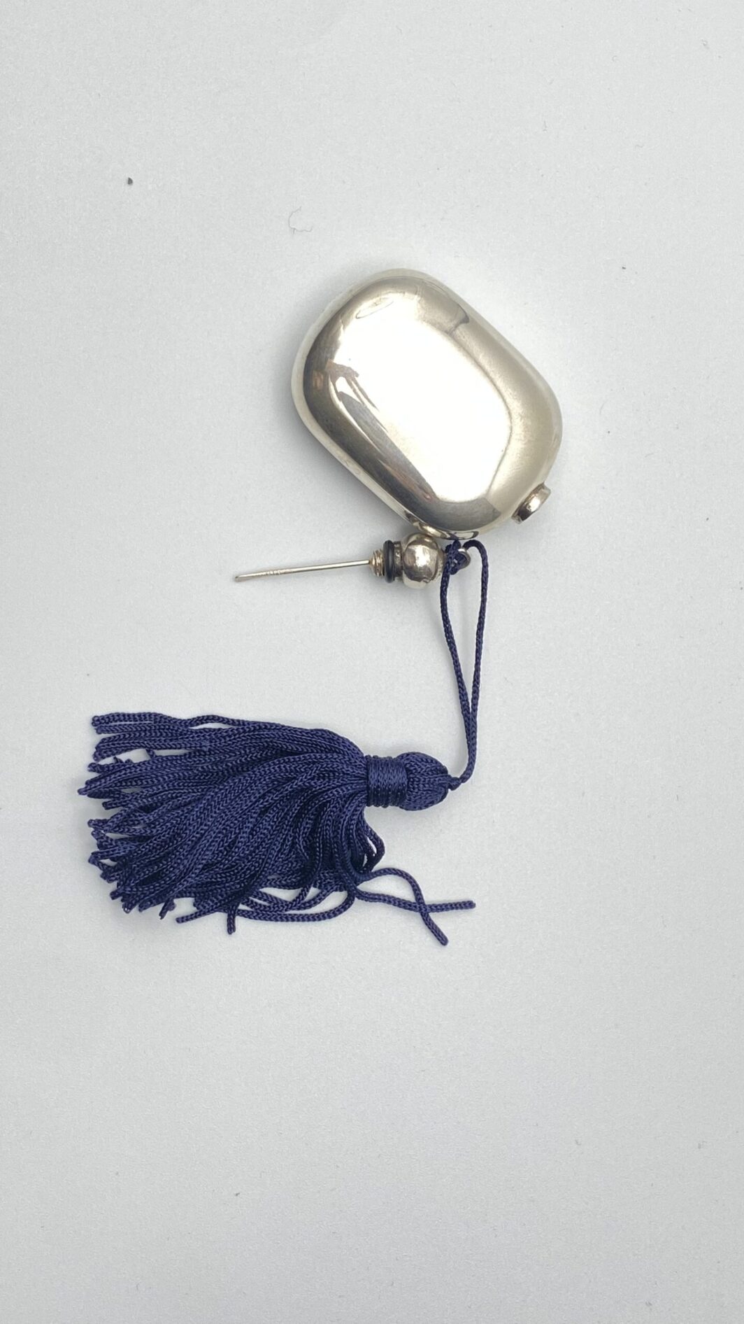 PORTAPROFUMO IN ARGENTO. ART DECO - immagine 6