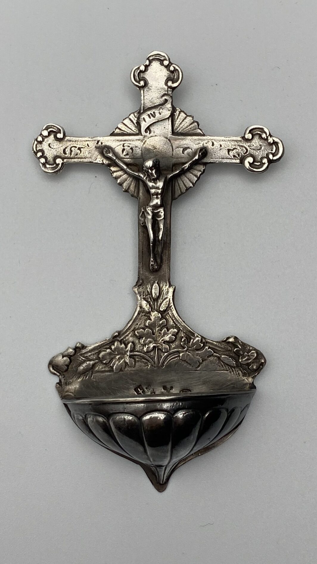 ACQUASANTIERA IN ARGENTO. XX sec. - immagine 2