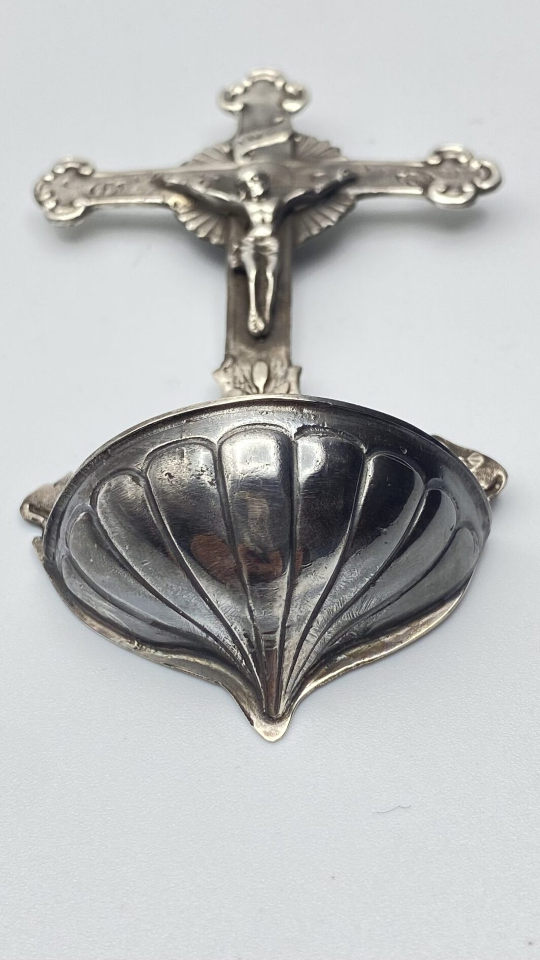 ACQUASANTIERA IN ARGENTO. XX sec. - immagine 3