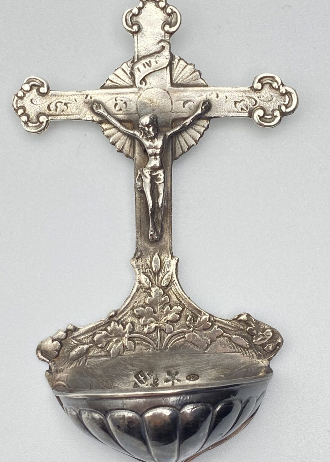 ACQUASANTIERA IN ARGENTO. XX sec.