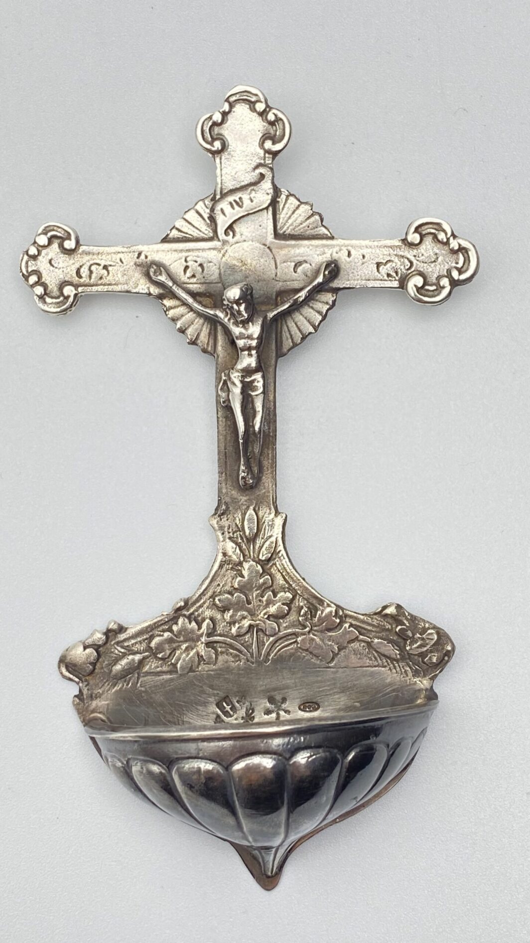 ACQUASANTIERA IN ARGENTO. XX sec.