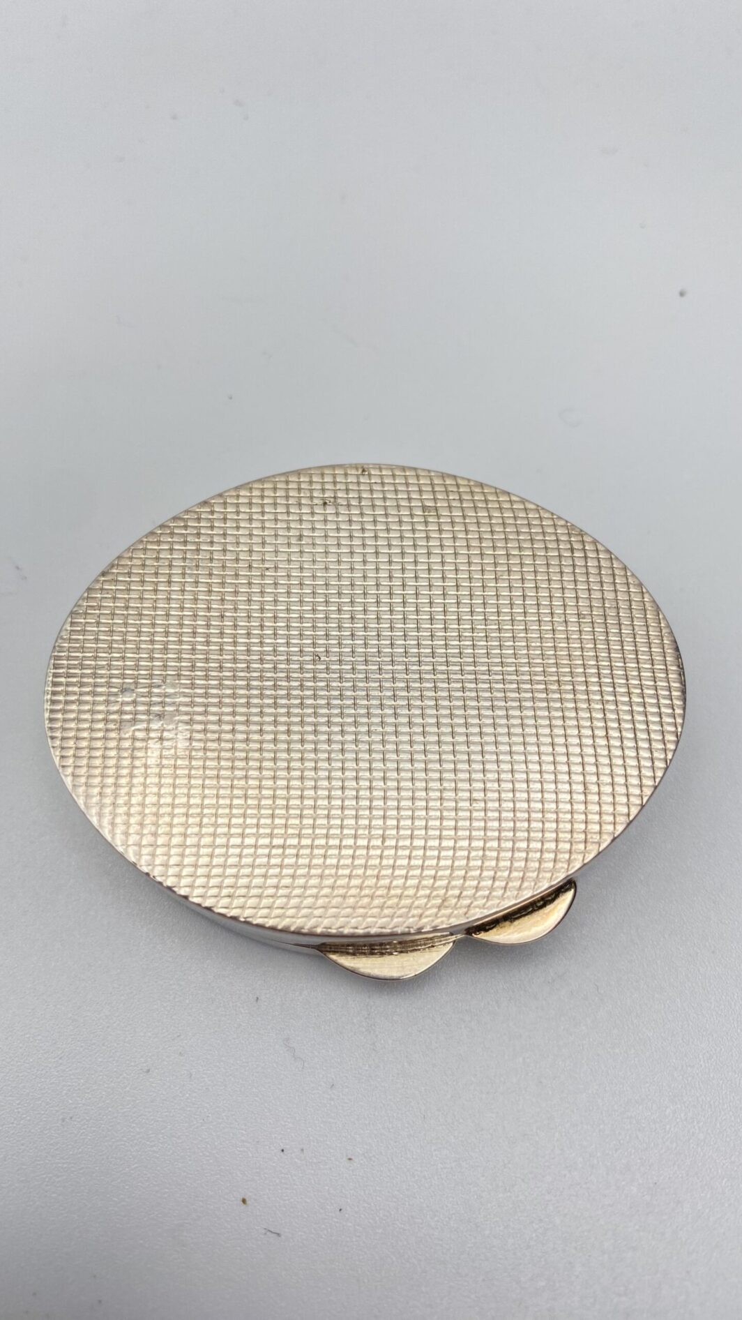 POSACENERE DA TASCA/BORSETTA IN ARGENTO E ORO. VINTAGE XX sec. - immagine 3