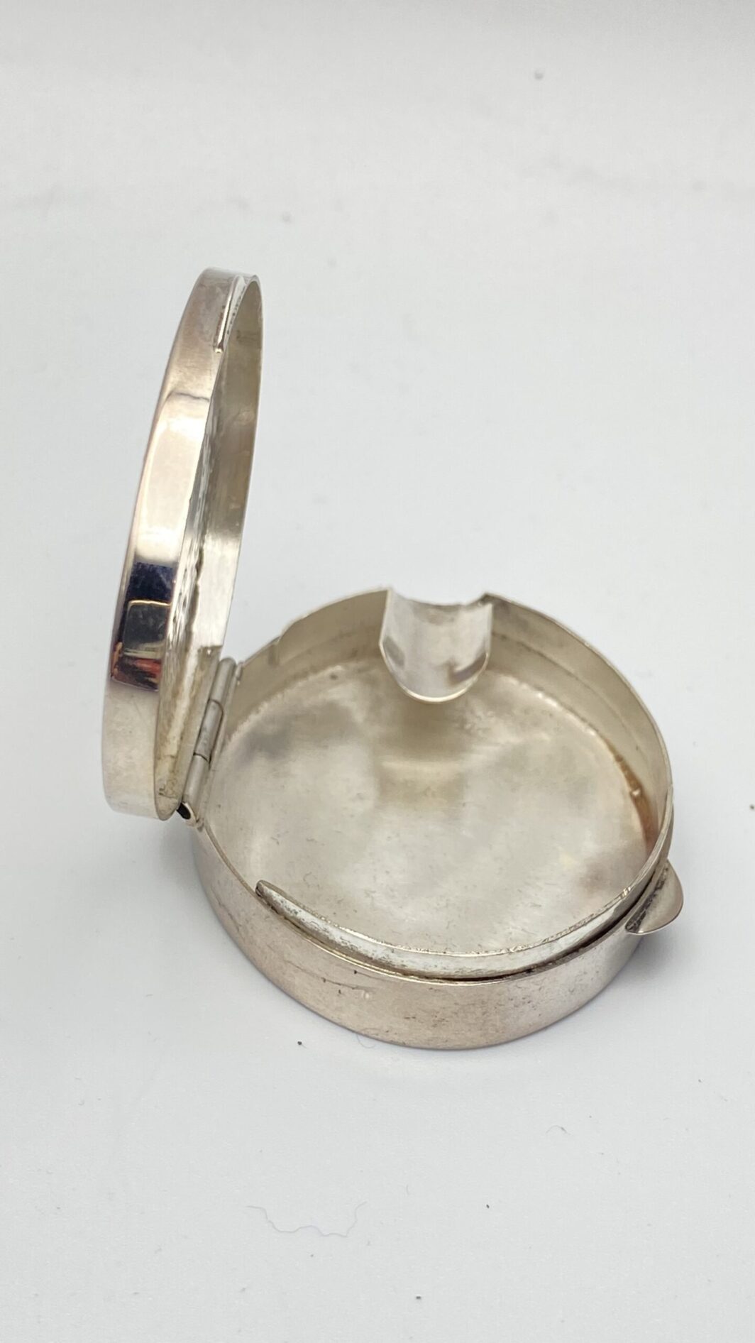 POSACENERE DA TASCA/BORSETTA IN ARGENTO E ORO. VINTAGE XX sec. - immagine 7