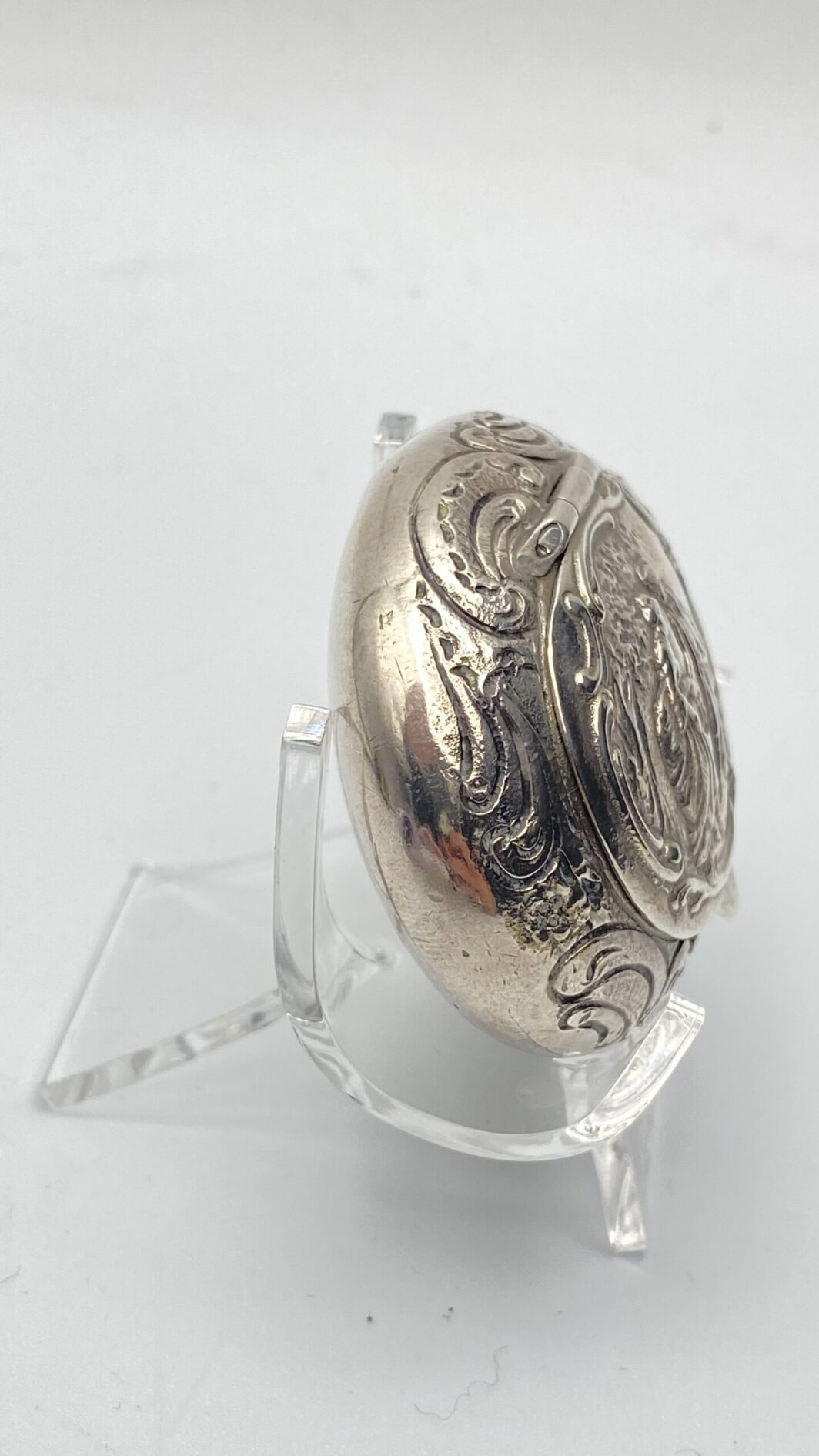 SNUFF BOX O PORTA BONBON IN ARGENTO. AUSTRIA UNGHERIA, INIZI XIX sec. - immagine 3