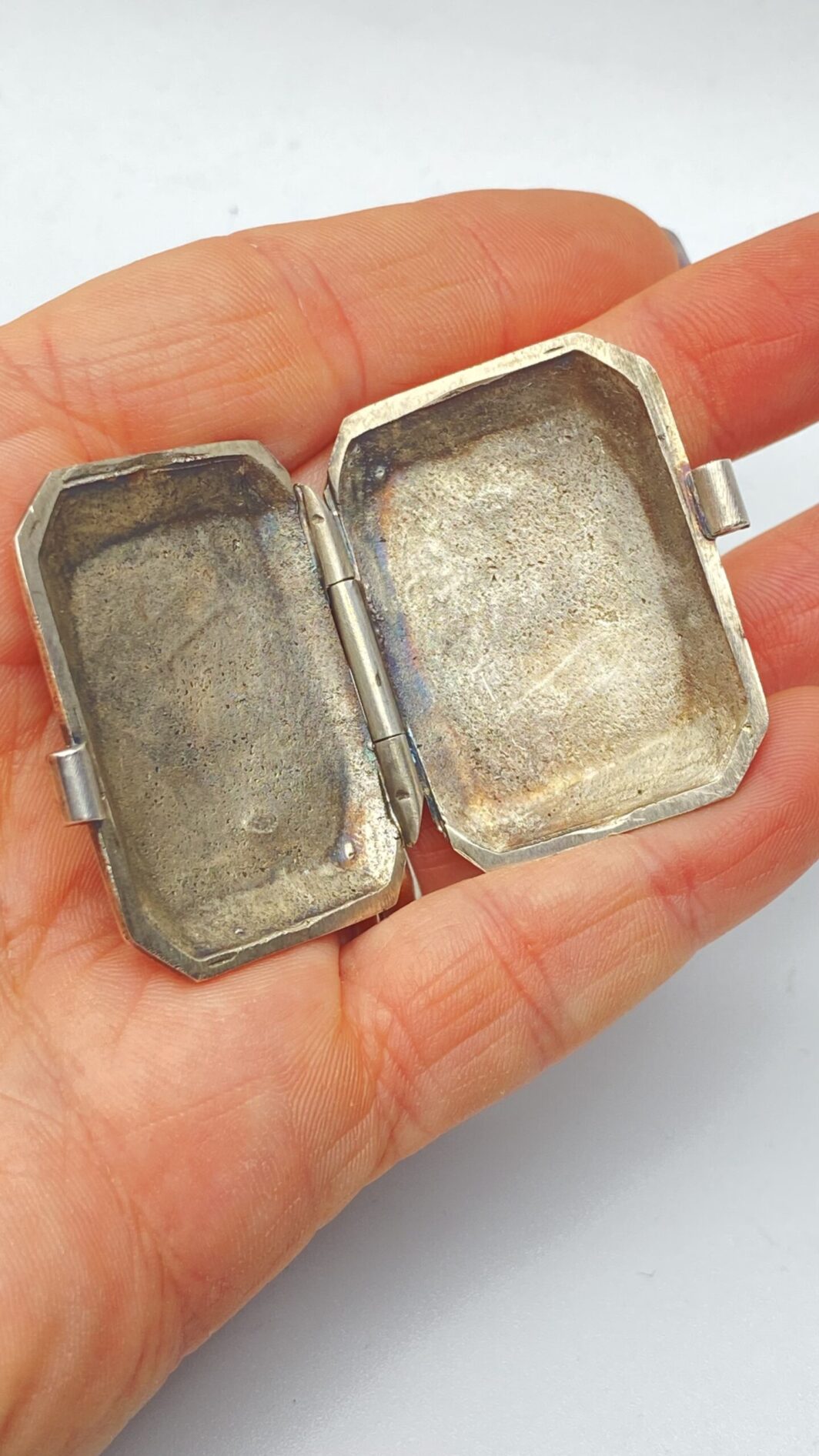 TABACCHIERA IN ARGENTO. ITALIA XX sec. - immagine 5