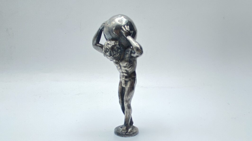 SIGILLO IN BRONZO ARGENTATO. XIXsec. - immagine 5