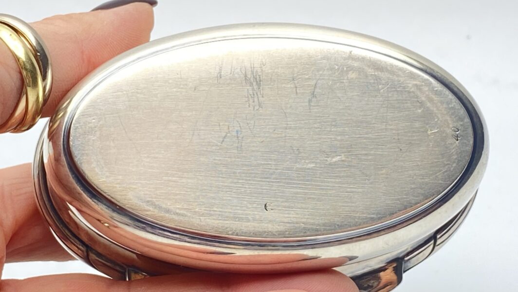 TABACCHIERA IN ARGENTO XIX sec. - immagine 6