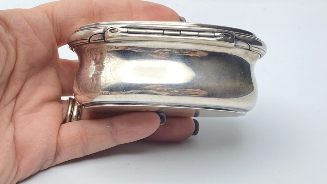 TABACCHIERA IN ARGENTO XIX sec. - immagine 8