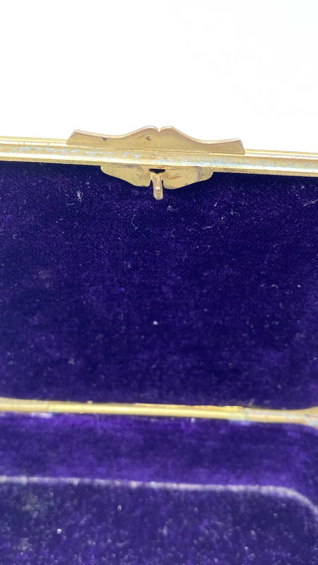 PORTAGIOIE IN BRONZO DORATO, SMALTI E MINIATURA SU MATERIALE ORGANICO PREZIOSO. INIZI XIX sec. - immagine 13