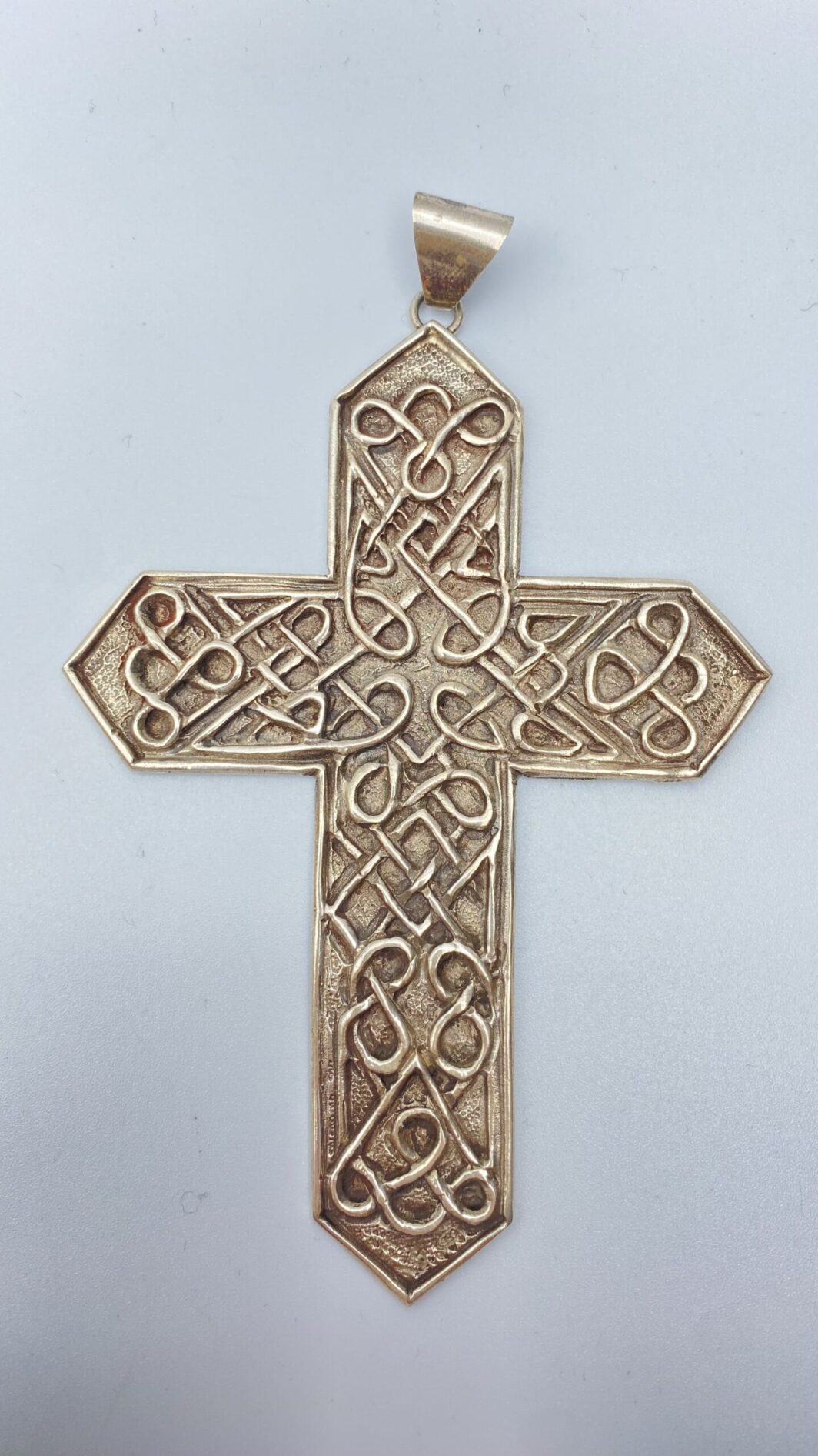 CROCE VINTAGE PENDENTE IN ARGENTO