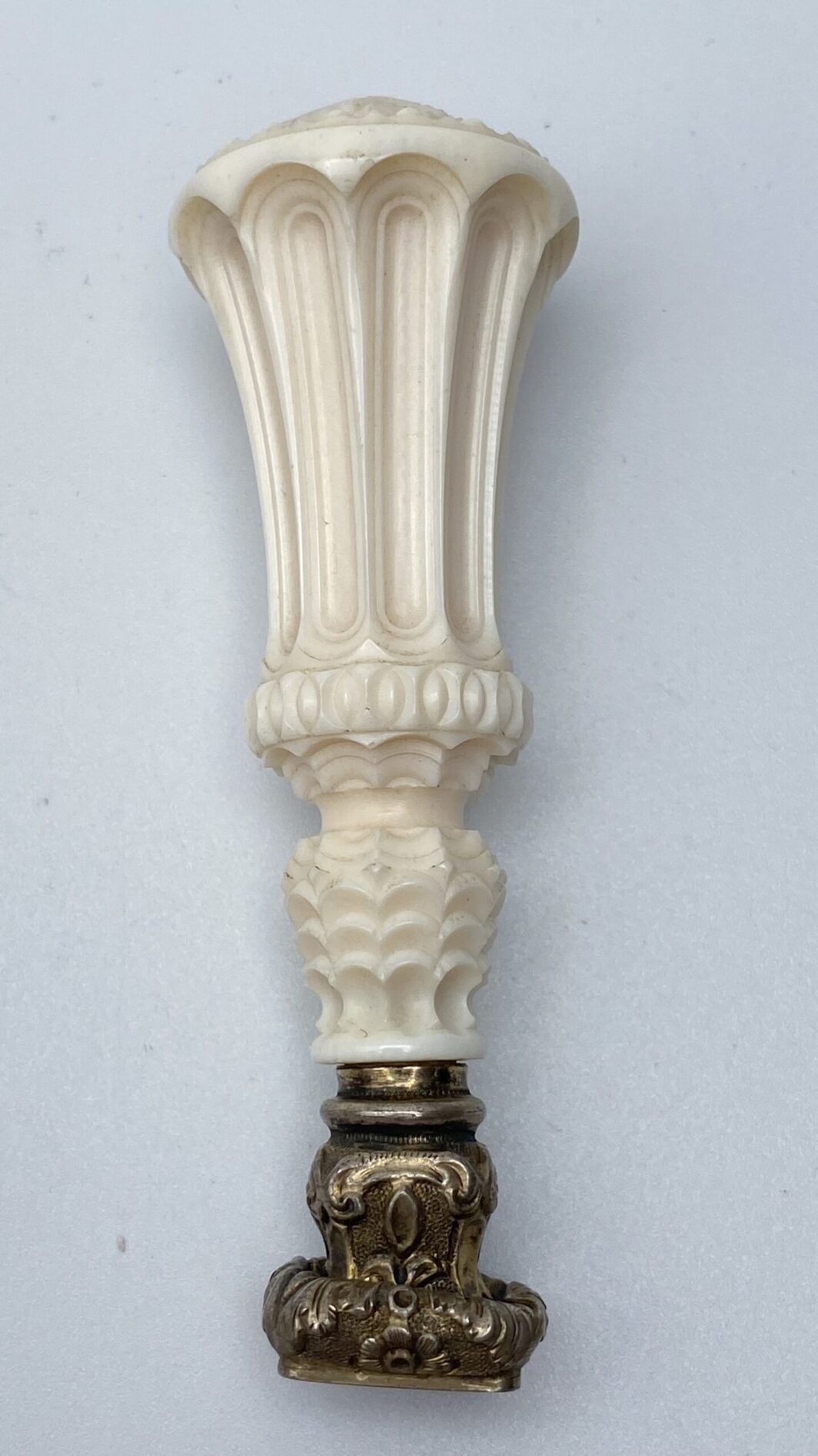 SIGILLO IN MATERIALE ORGANICO PREGIATO. XIX SECOLO. FRANCIA - immagine 4