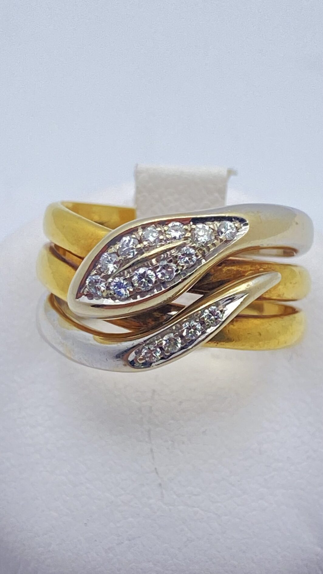 ANELLO IN ORO 18 KT E BRILLANTI; FIRMATO DAMIANI. - immagine 7