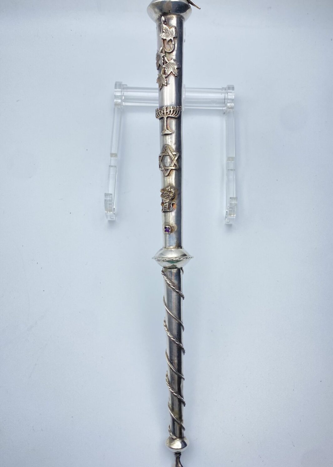 YAD IN ARGENTO. PUNZONI CON ISCRIZIONE 1894