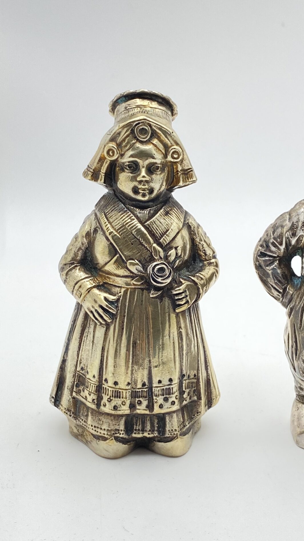 SALE E PEPE IN ARGENTO‘’LUI e LEI’’. OLANDA, PRIMA METÀ DEL XIX sec. - immagine 18