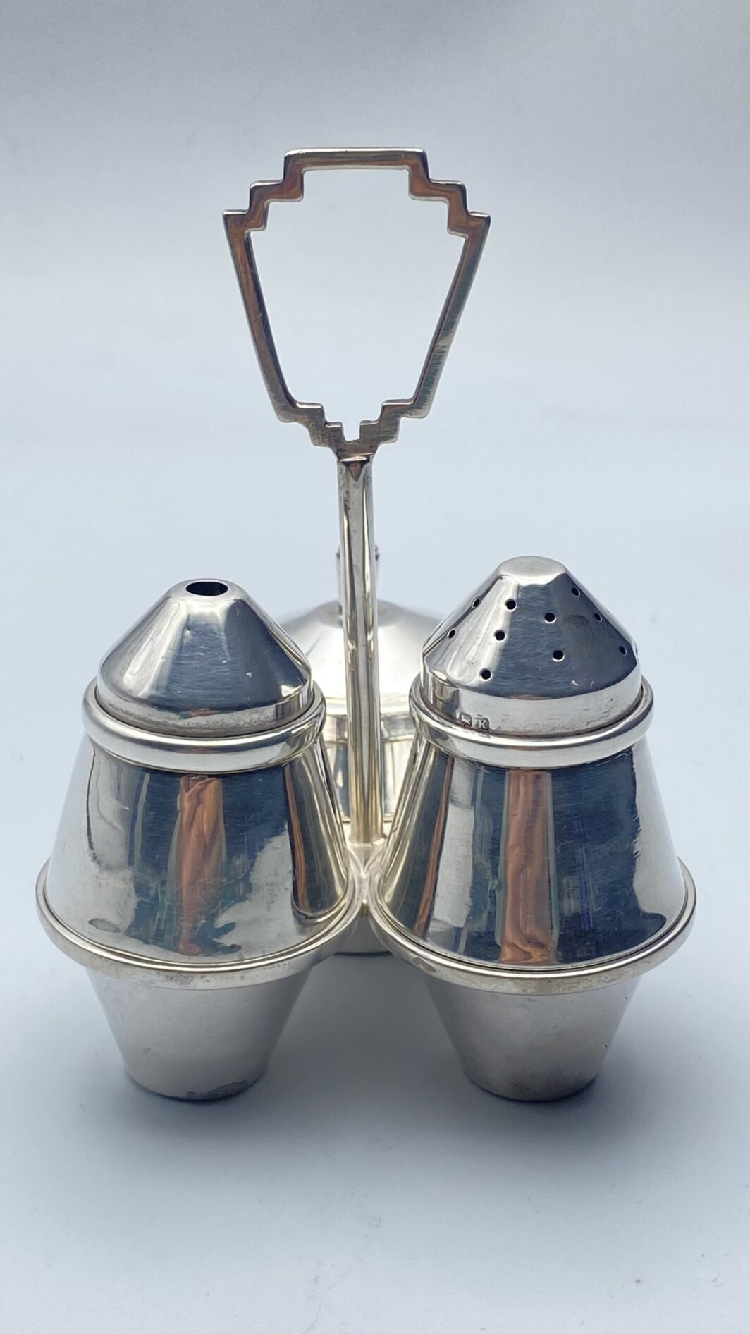 SALE, PEPE E MOSTARDA IN ARGENTO. ANNO 1934 - immagine 3